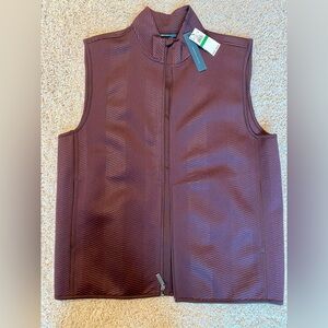 Perry Ellis Men’s Zipper Vest size Large
